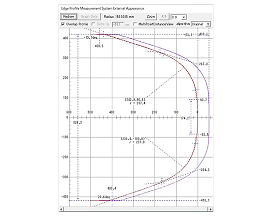 ウエハエッジプロファイル計測装置